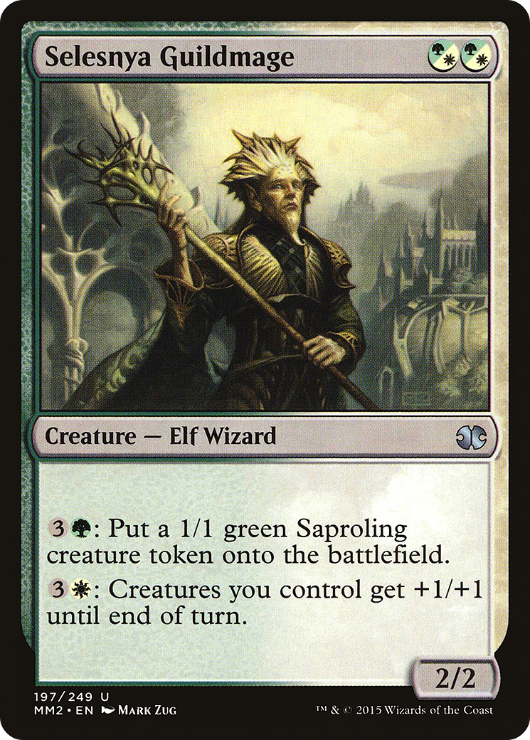 Selesnya Guildmage (MM2-197) - Modern Masters 2015
