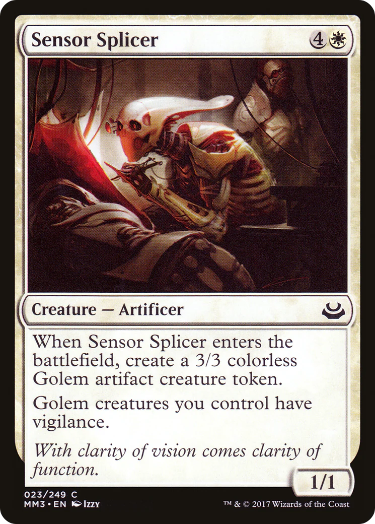 Sensor Splicer (MM3-023) - Modern Masters 2017 Foil