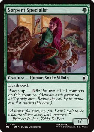 Serpent Specialist (MSH-186) - Marvel Super Heroes