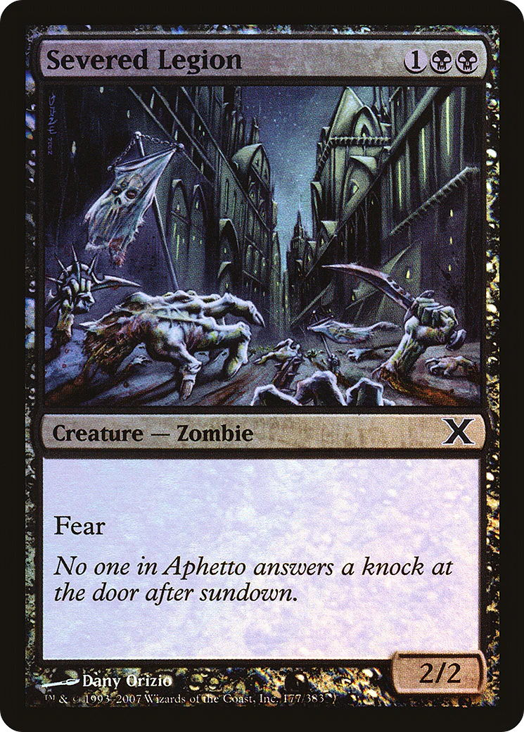 Severed Legion (10E-177★) - Tenth Edition Foil