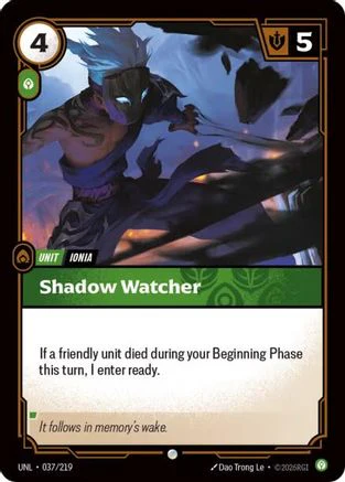Shadow Watcher (037/219) [Unleashed]