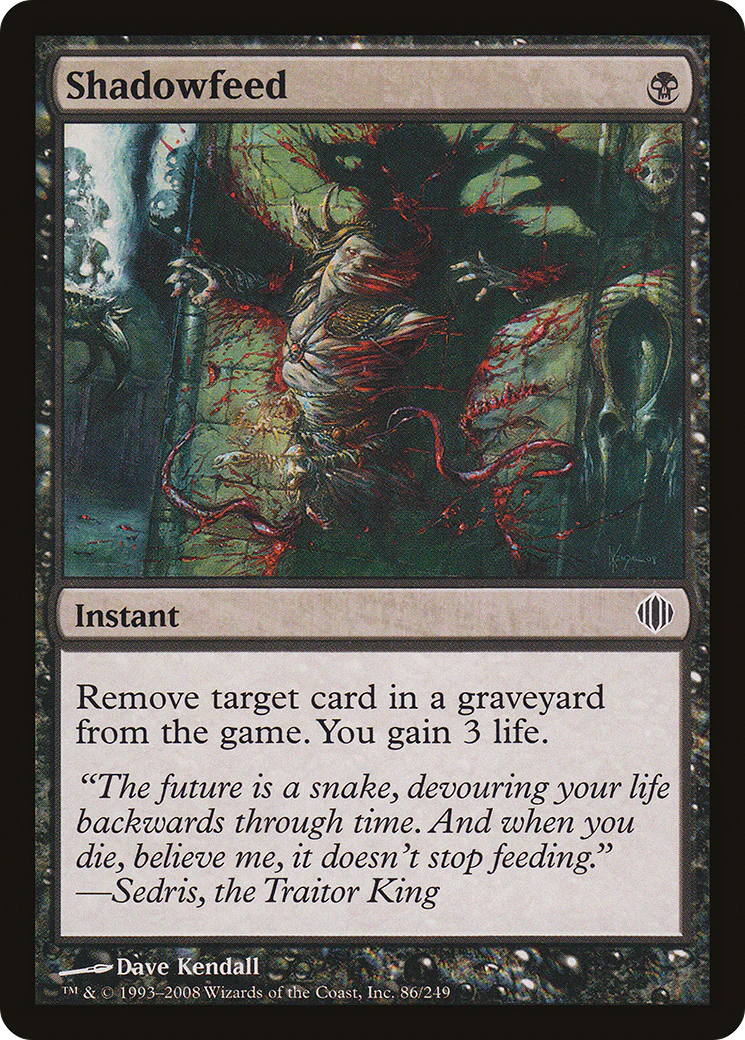 Shadowfeed (ALA-086) - Shards of Alara Foil