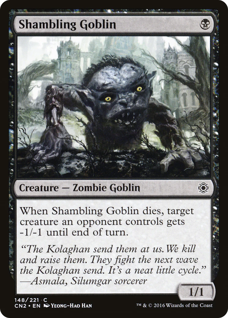 Shambling Goblin (CN2-148) - Conspiracy: Take the Crown