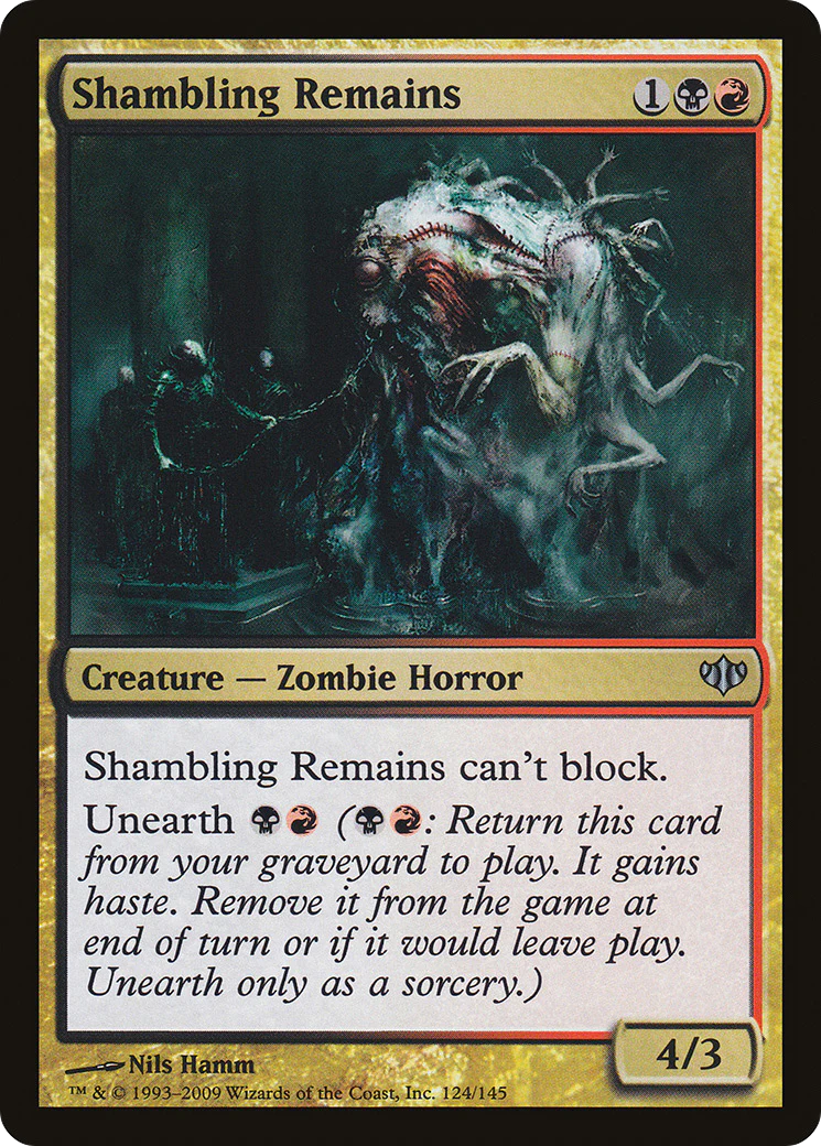 Shambling Remains (CON-124) - Conflux Foil