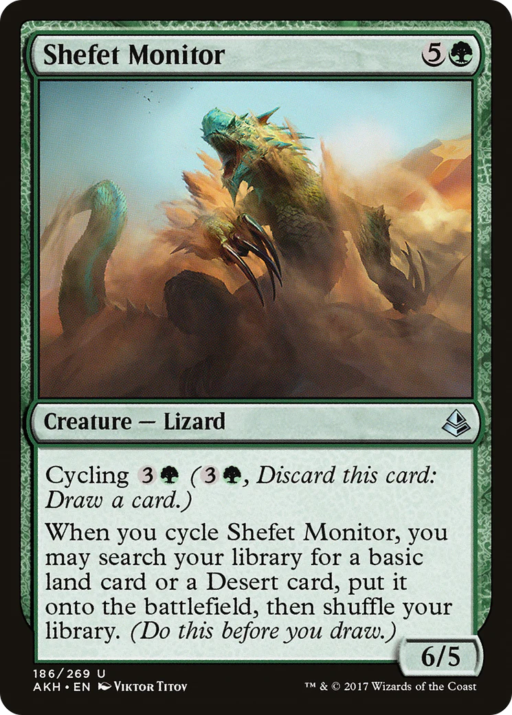 Shefet Monitor (AKH-186) - Amonkhet