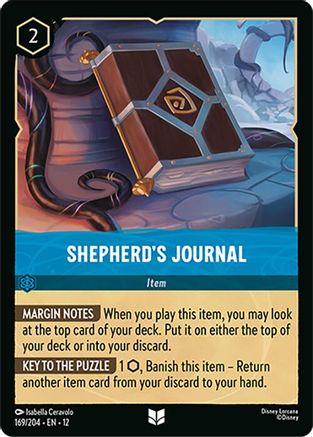Shepherd's Journal (169/204) Wilds Unknown (Non-Foil)