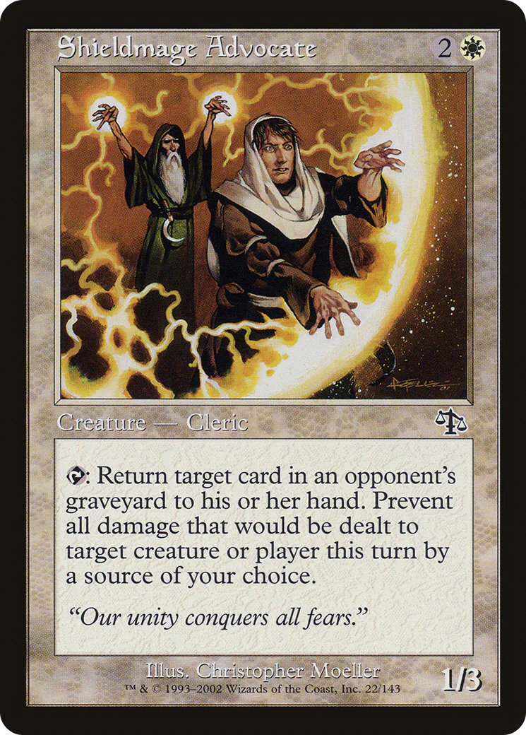 Shieldmage Advocate (JUD-022) - Judgment