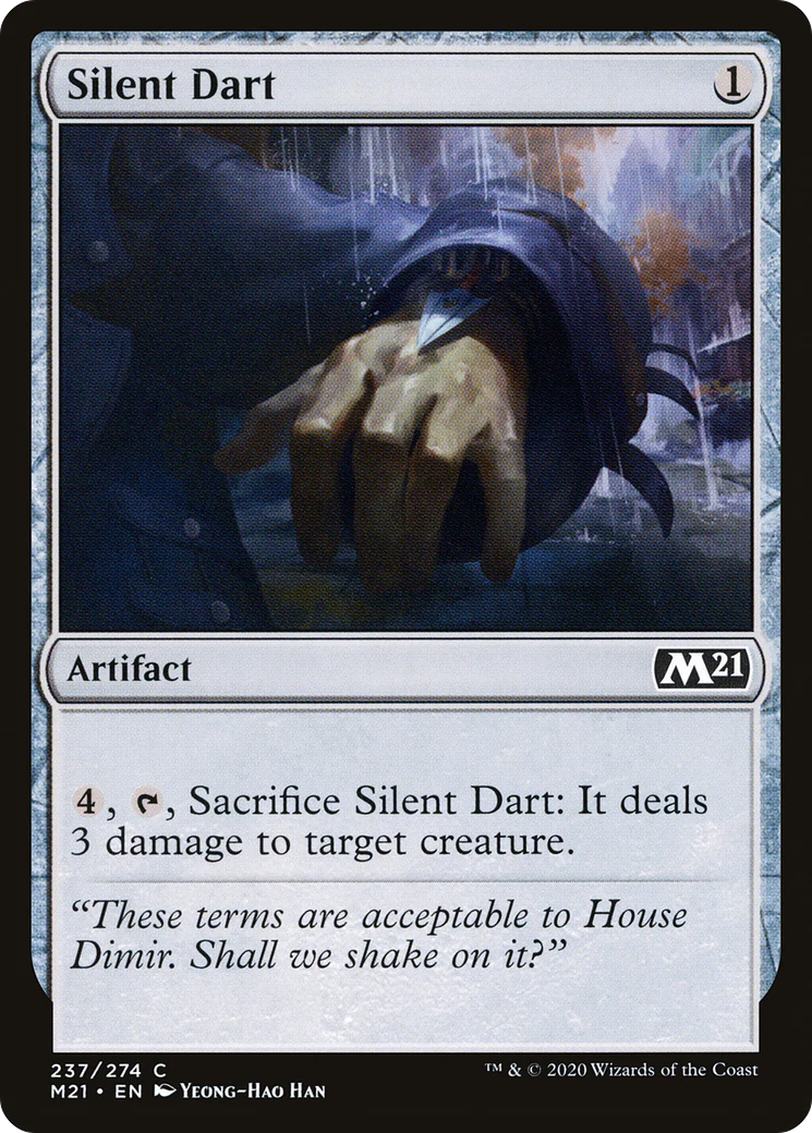 Silent Dart (M21-237) - Core Set 2021 Foil