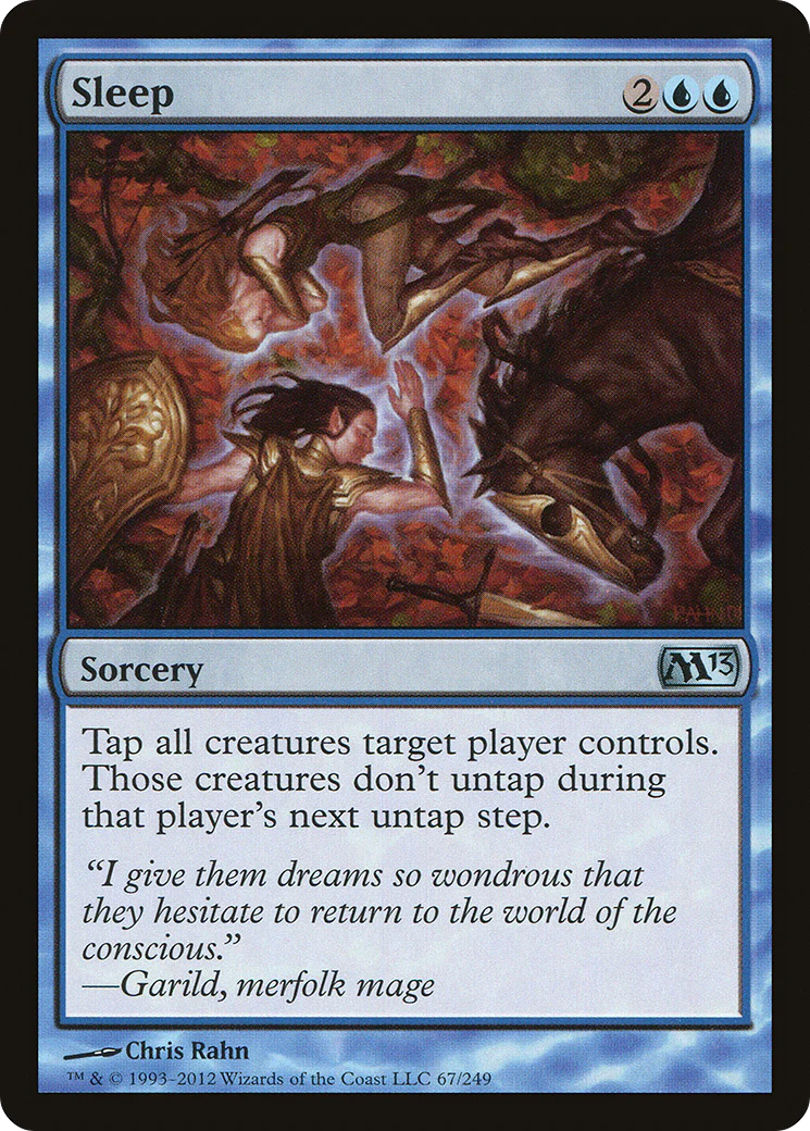 Sleep (M13-067) - Magic 2013 Foil