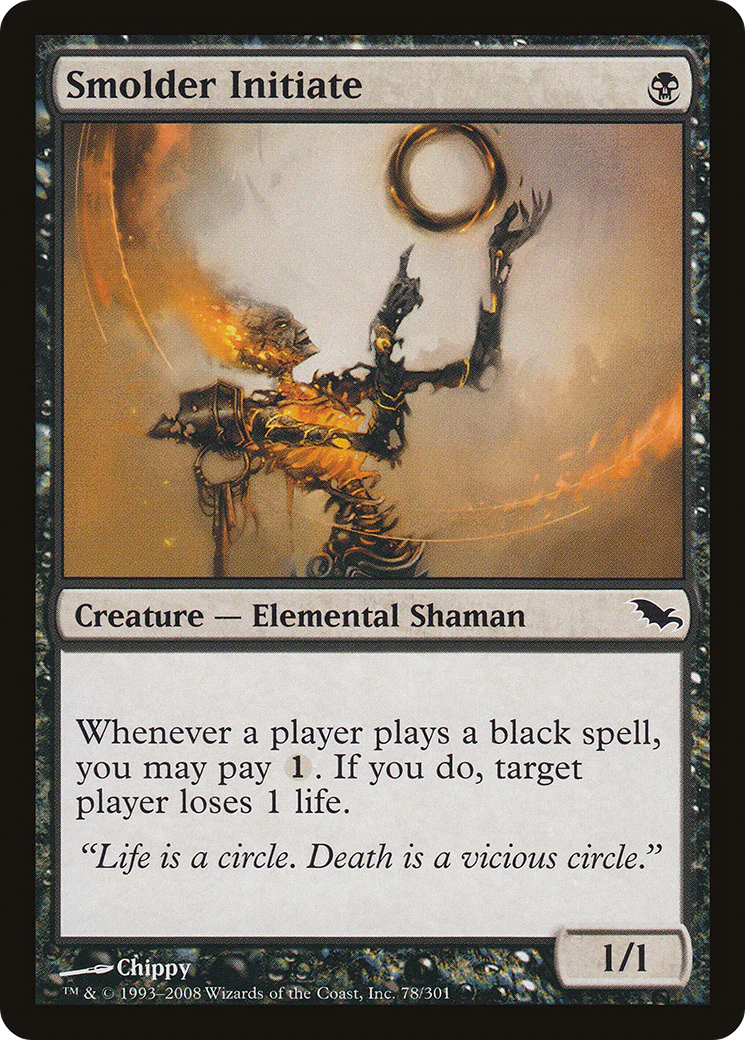 Smolder Initiate (SHM-078) - Shadowmoor