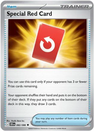 Special Red Card 082/086 [ME04 Chaos Rising] (Reverse Holofoil)