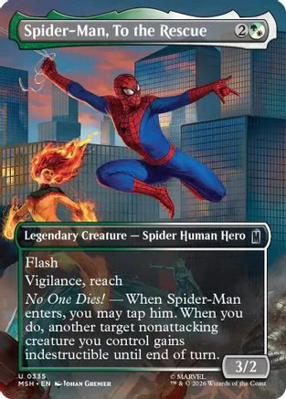Spider-Man, To the Rescue (MSH-335) - Marvel Super Heroes