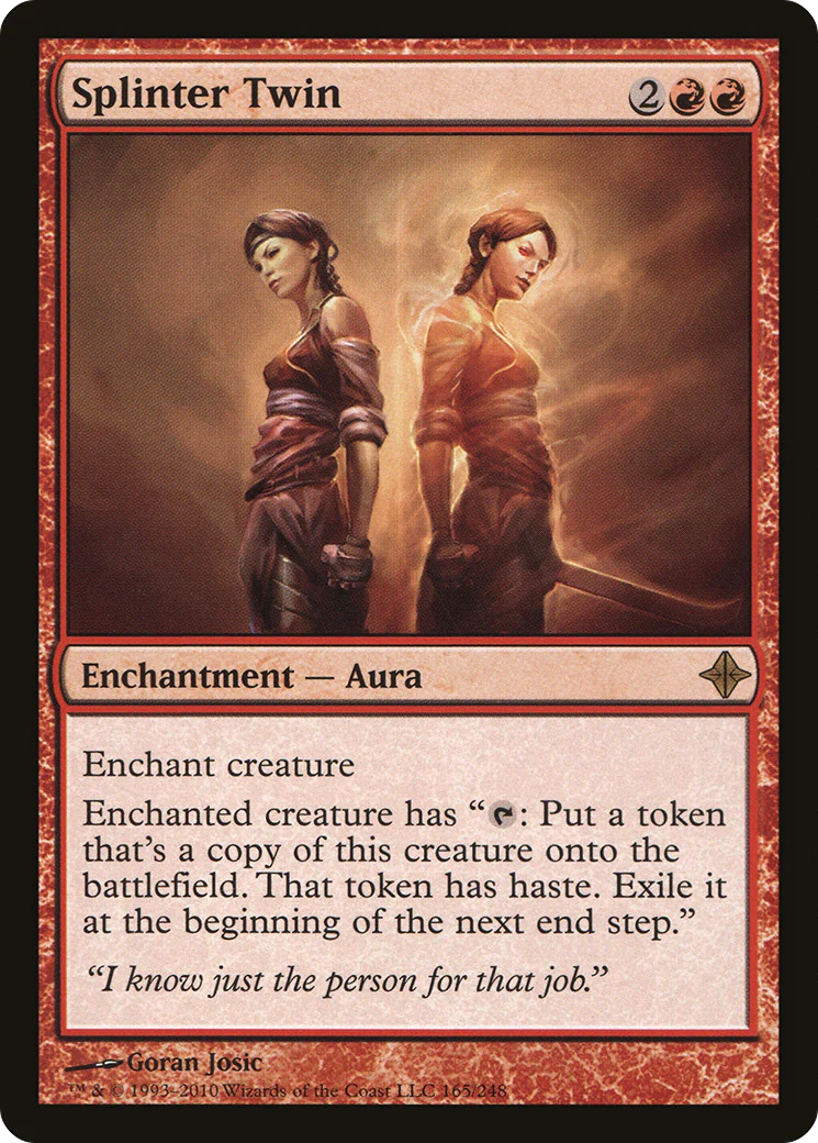 Splinter Twin (ROE-165) - Rise of the Eldrazi Foil