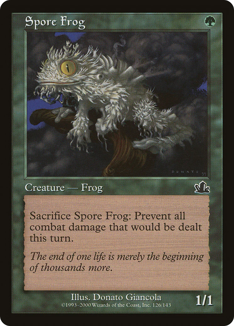 Spore Frog (PCY-126) - Prophecy Foil