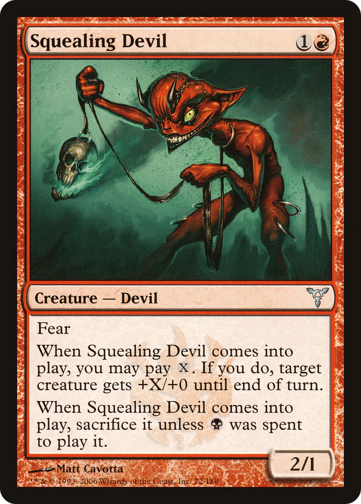 Squealing Devil (DIS-) - Dissension Foil