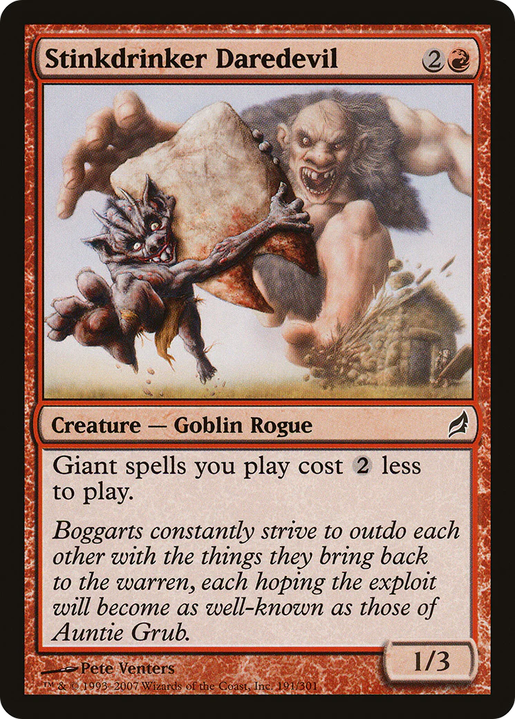Stinkdrinker Daredevil (LRW-191) - Lorwyn