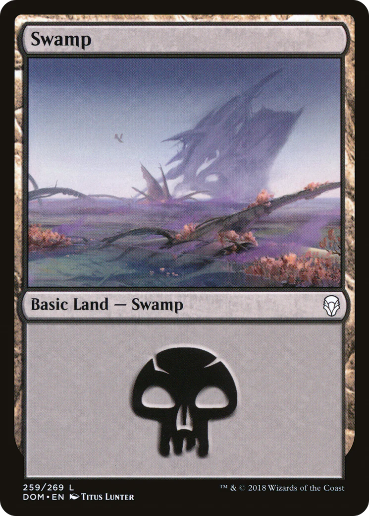 Swamp (259) (DOM-259) - Dominaria