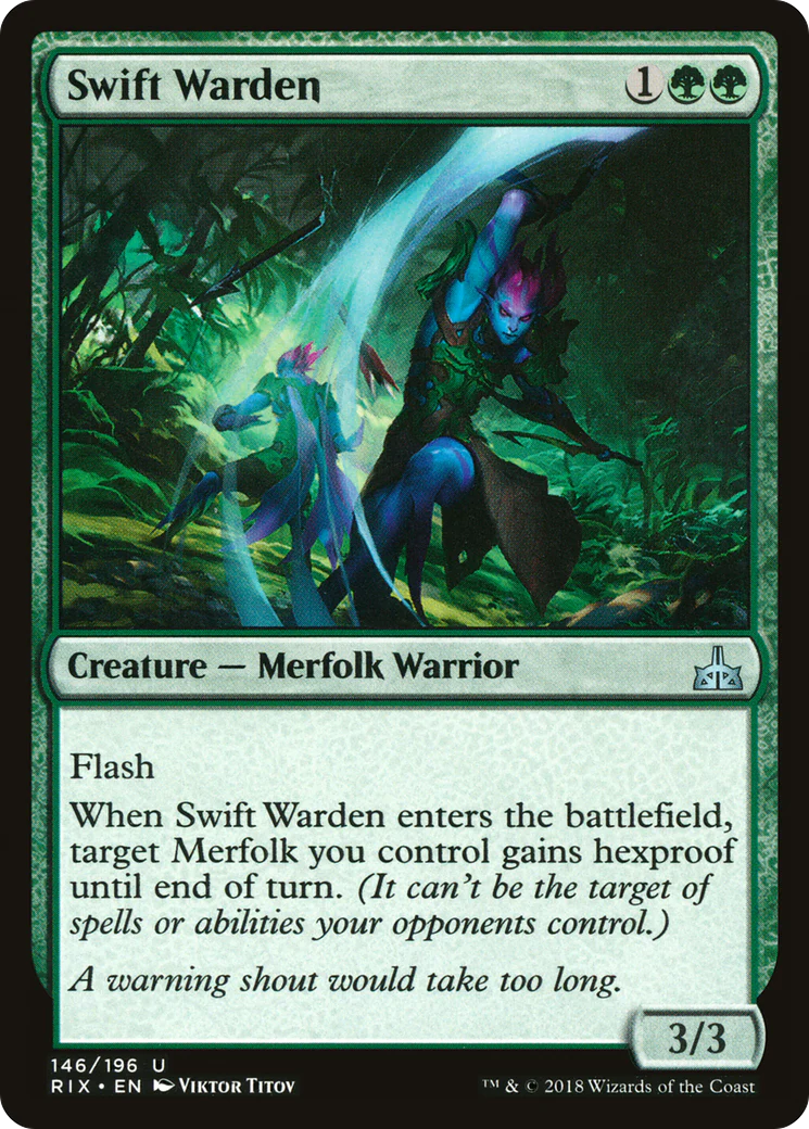 Swift Warden (RIX-146) - Rivals of Ixalan