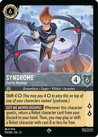 Syndrome - Out for Revenge (172/204) Wilds Unknown (Cold Foil)