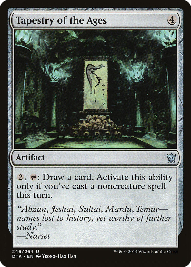 Tapestry of the Ages (DTK-246) - Dragons of Tarkir