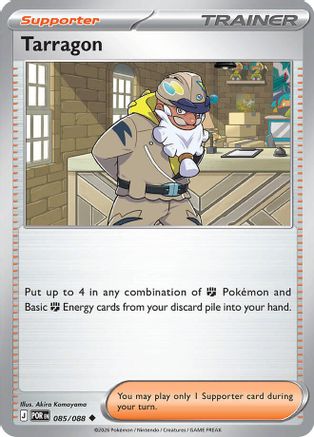 Tarragon 085/088 [ME03 Perfect Order] (Reverse Holofoil)