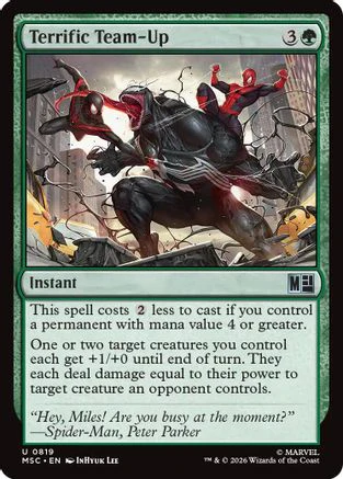 Terrific Team-Up (MSC-819) - Commander: Marvel Super Heroes