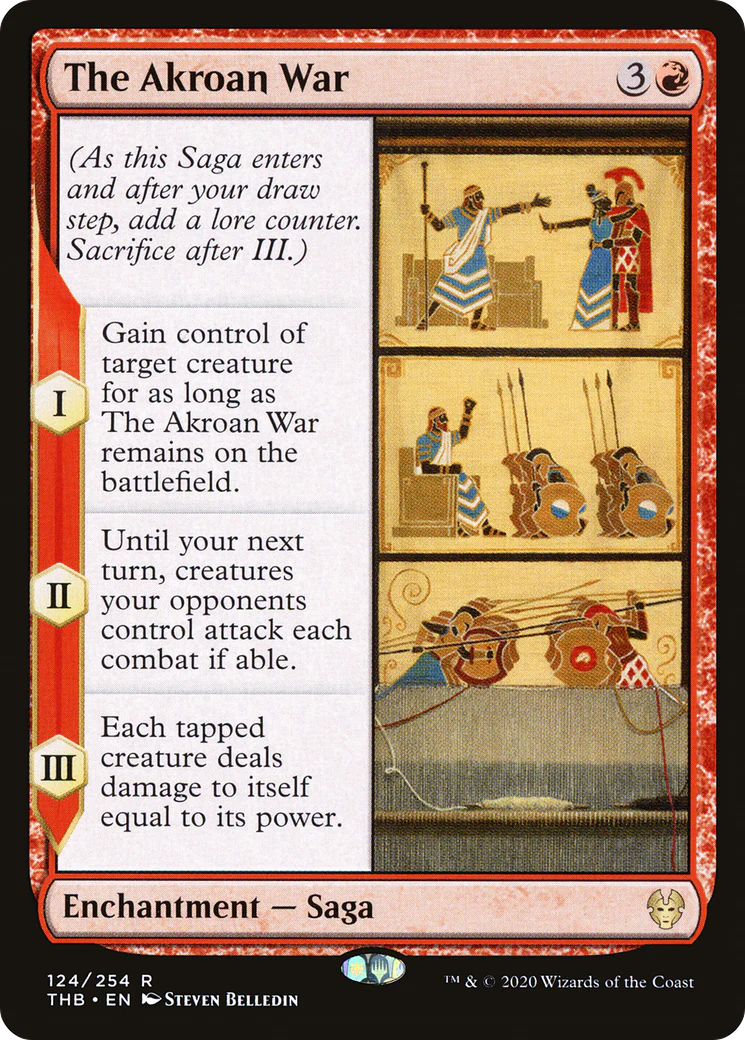 The Akroan War (THB-124) - Theros Beyond Death Foil