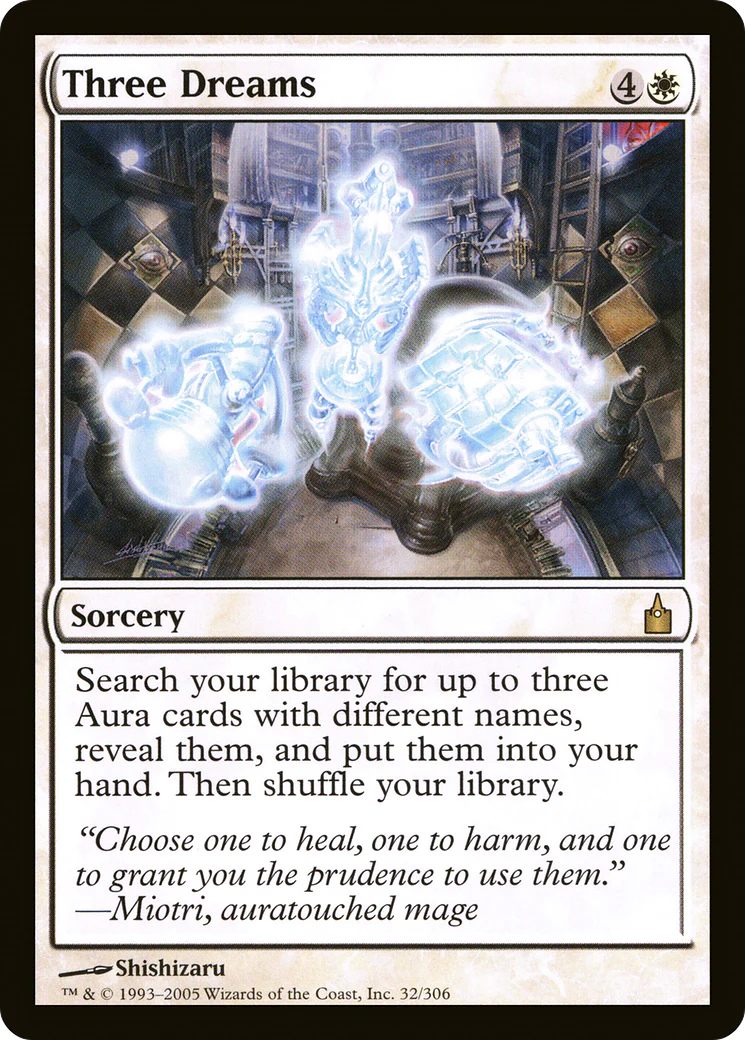 Three Dreams (RAV-032) - Ravnica: City of Guilds