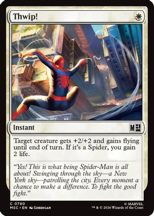 Thwip! (MSC-780) - Commander: Marvel Super Heroes Foil