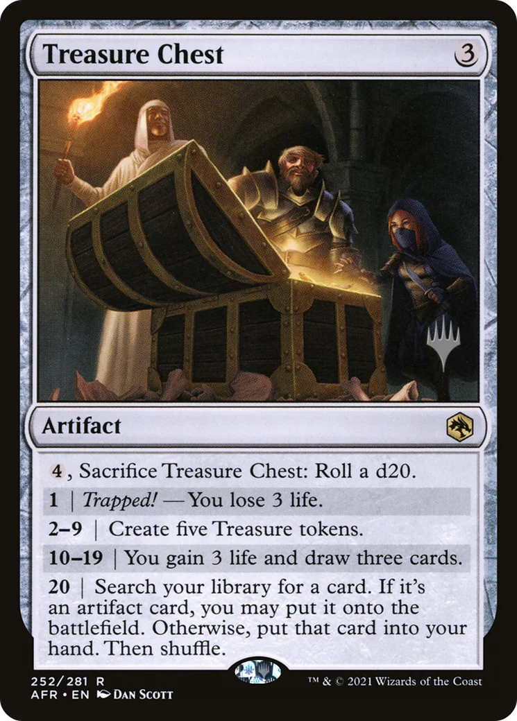 Treasure Chest (PPAFR-252) - Adventures in the Forgotten Realms Promos Foil