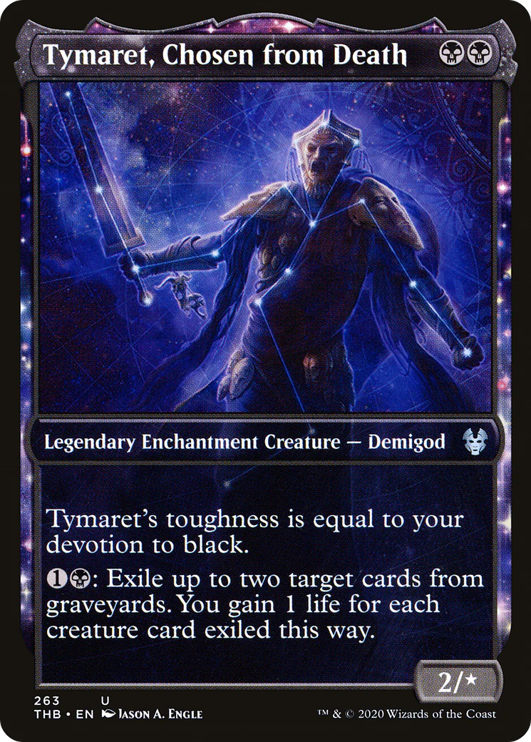 Tymaret, Chosen from Death (THB-263) - Theros Beyond Death: (enchantment, Showcase) Foil