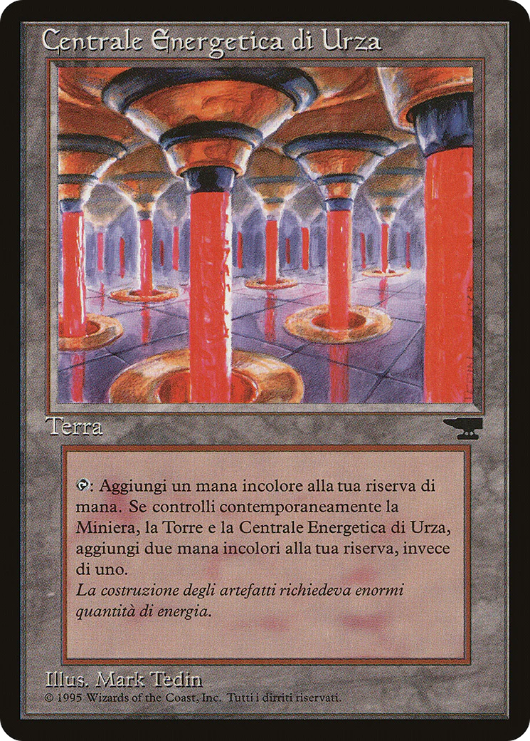 Urza's Power Plant (Rock in Pot) (Italian) - "Centrale Energetica di Urza" (REN-) - Rinascimento