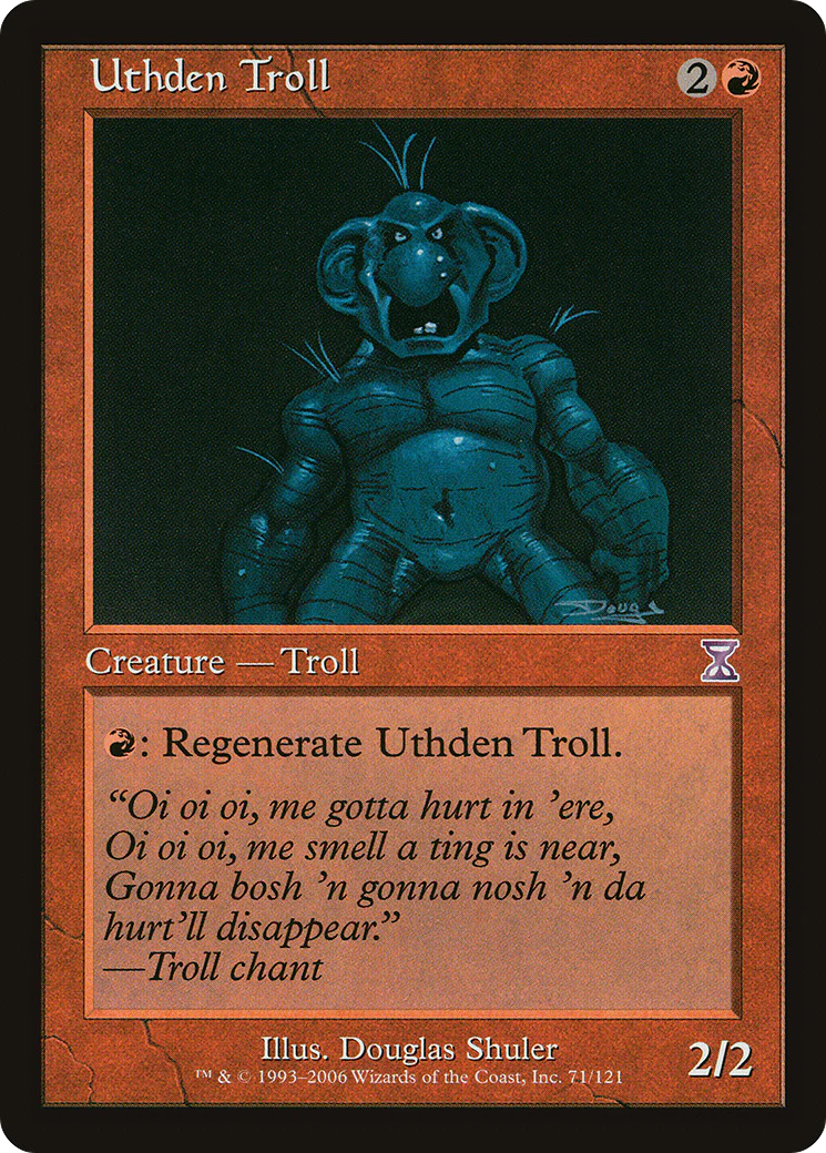 Uthden Troll (TSB-071) - Time Spiral Timeshifted