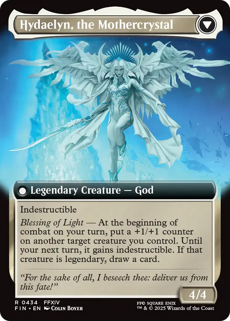 Venat, Heart of Hydaelyn // Hydaelyn, the Mothercrystal (FIN-434) - FINAL FANTASY: (Extended Art) - Image 2