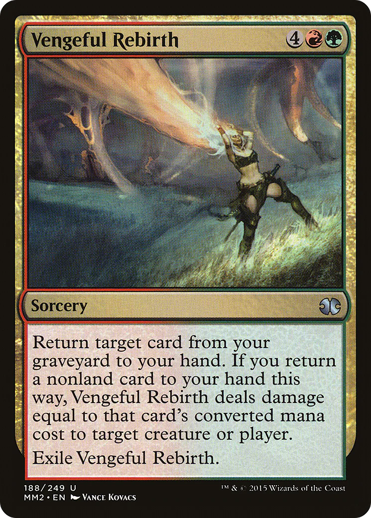 Vengeful Rebirth (MM2-188) - Modern Masters 2015