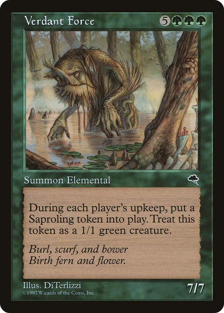 Verdant Force (TMP-263) - Tempest