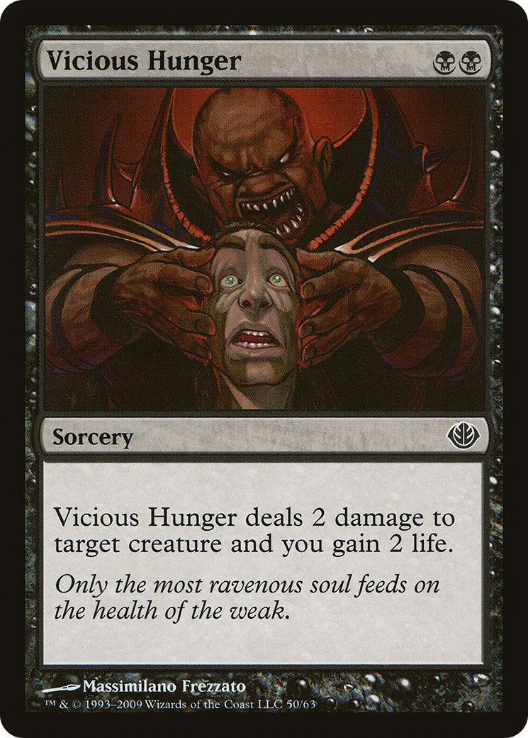 Vicious Hunger (DDD-050) - Duel Decks: Garruk vs. Liliana