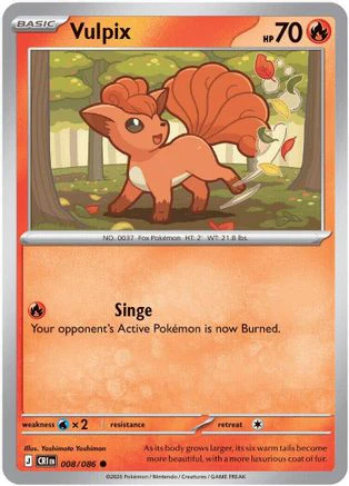 Vulpix 008/null [ME04 Chaos Rising]