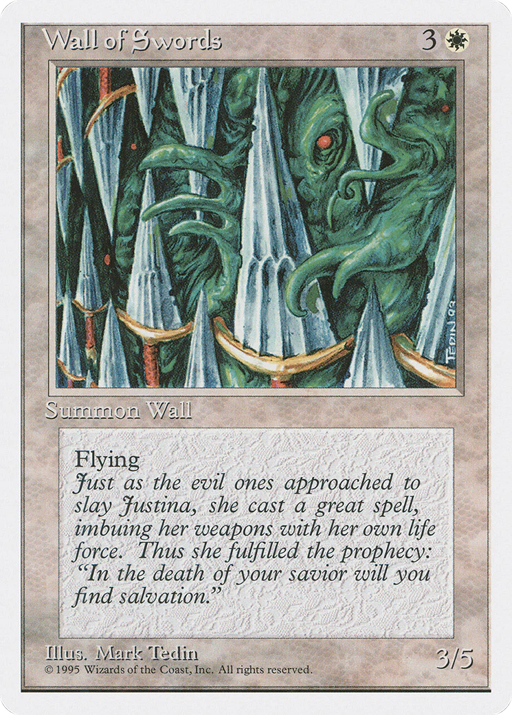Wall of Swords (4ED-) - Fourth Edition