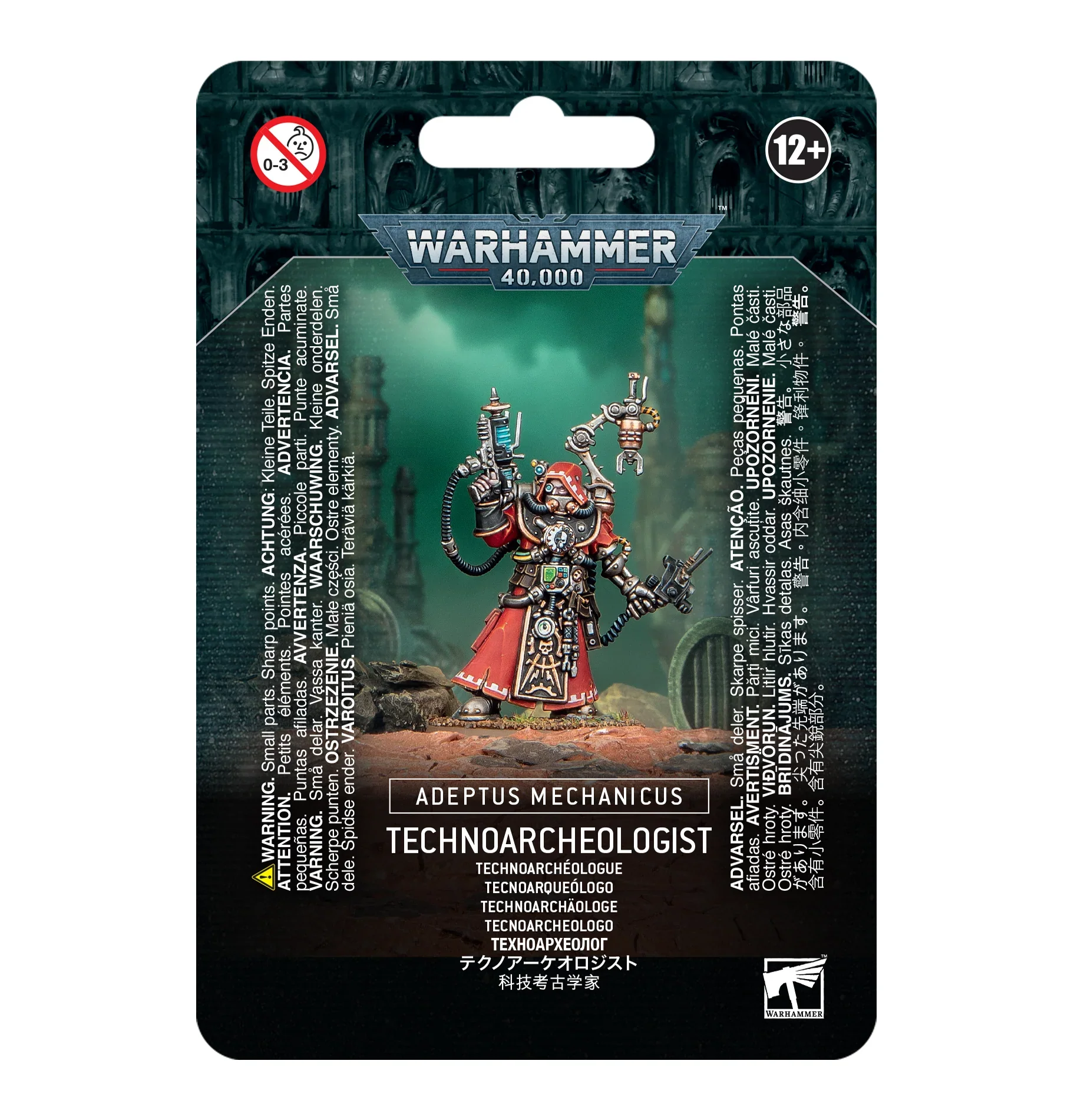 Warhammer 40,000 Miniature - Adeptus Mechanicus - Technoarcheologist