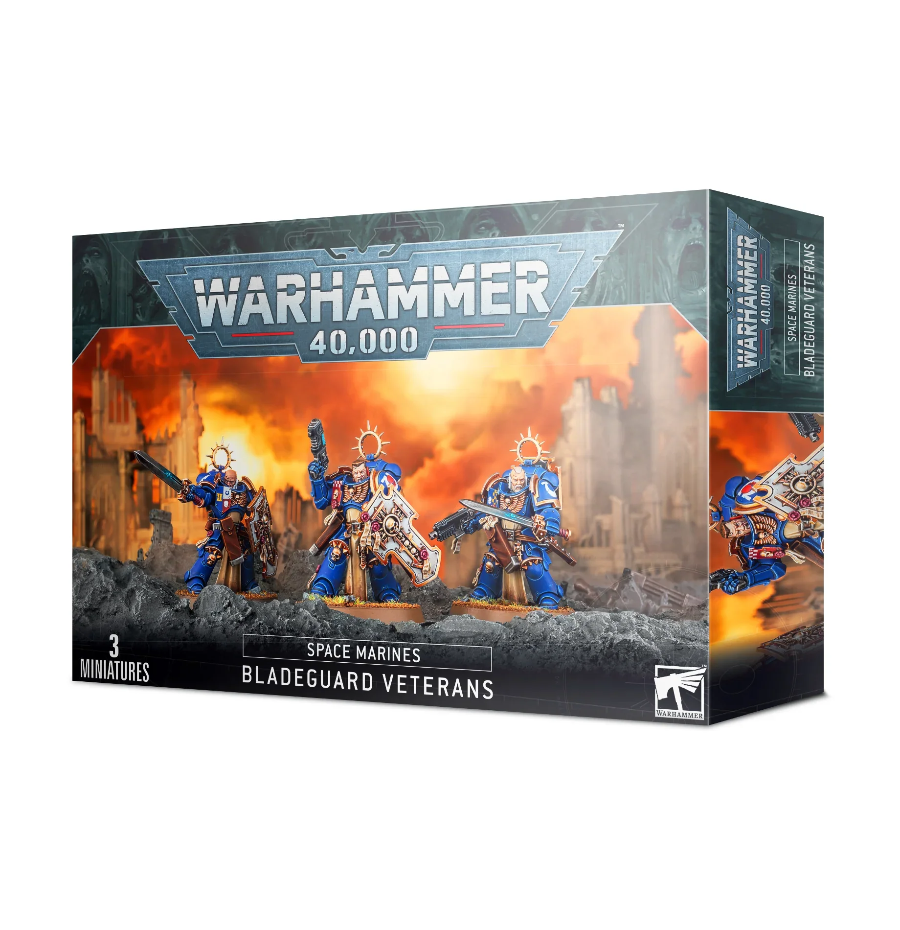 Warhammer 40,000 Miniature - Space Marines - Bladeguard Veterans