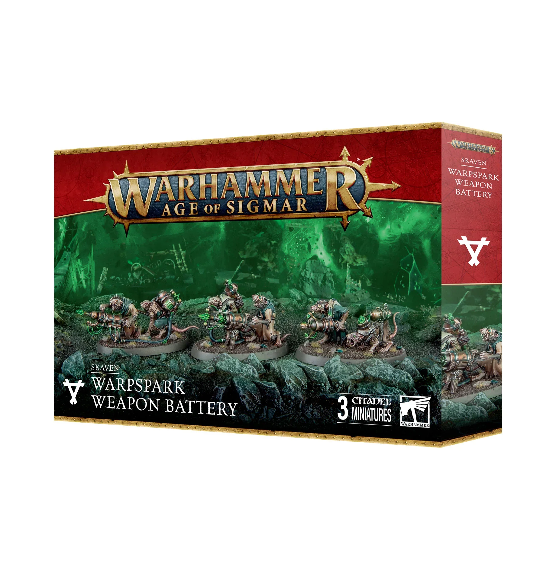 Warhammer Age of Sigmar Miniature - Skaven - Warspark Weapon Battery