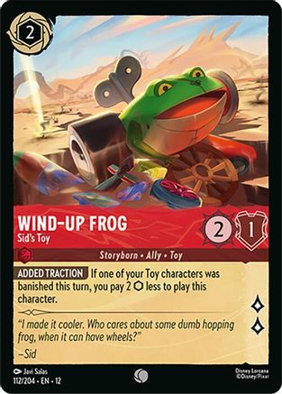 Wind-Up Frog - Sid's Toy (112/204) Wilds Unknown (Non-Foil)
