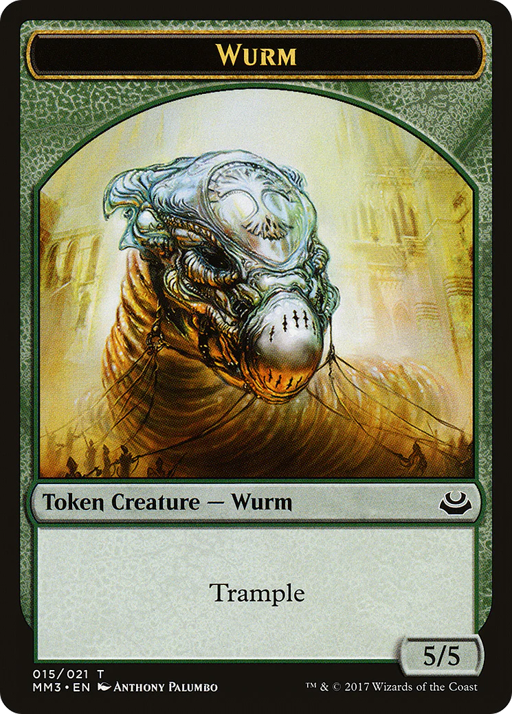 Wurm Token (MM3-015) - Modern Masters 2017 Tokens