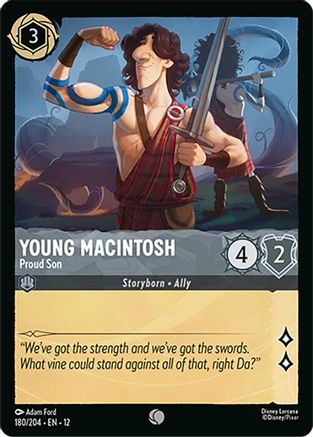 Young Macintosh - Proud Son (180/204) Wilds Unknown (Non-Foil)