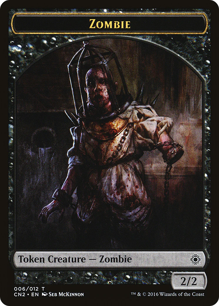 Zombie (CN2-006) - Conspiracy: Take the Crown Tokens