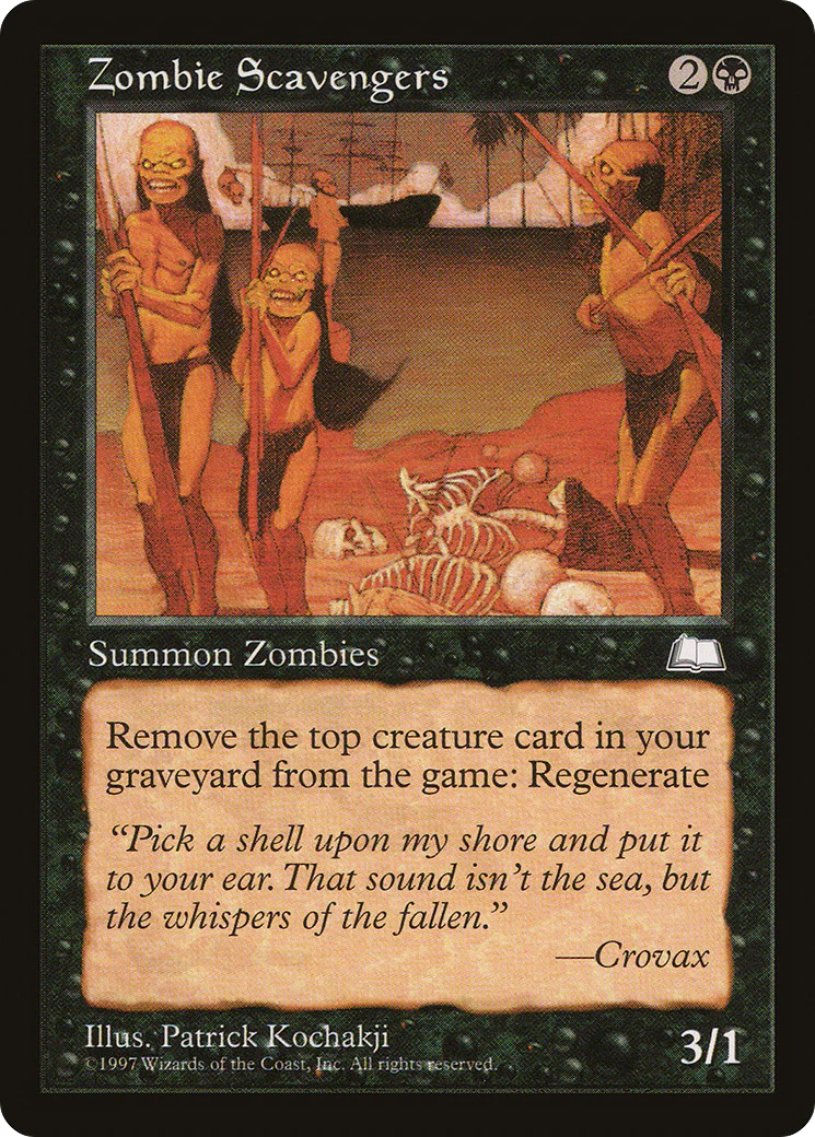 Zombie Scavengers (WTH-) - Weatherlight